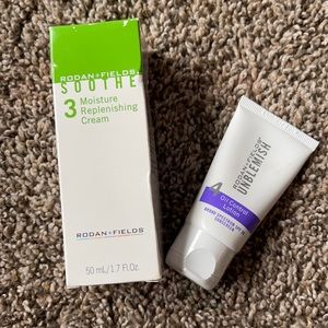 Rodan + Fields unblemished and soothe
